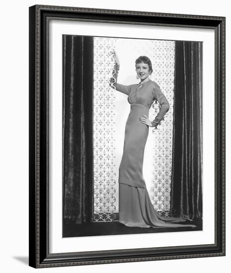 Claudette Colbert-null-Framed Photo