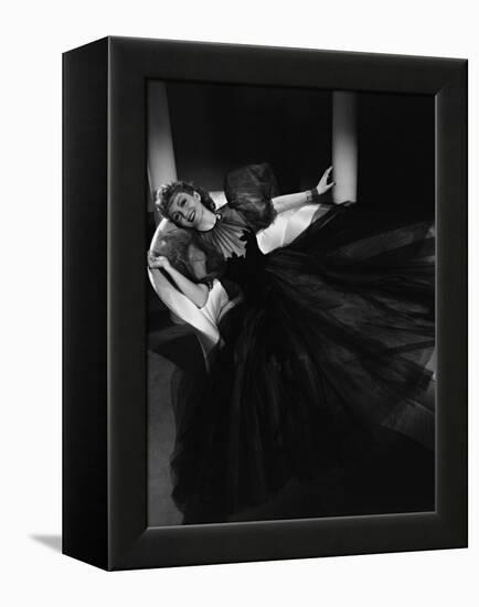 Claudette Colbert-null-Framed Premier Image Canvas