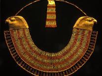 Gold and Fiance Beaded Necklace, Cairo, Egypt-Claudia Adams-Photographic Print
