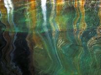 Stained Rock Underwater, Pictured Rocks National Lakeshore, Michigan, USA-Claudia Adams-Photographic Print