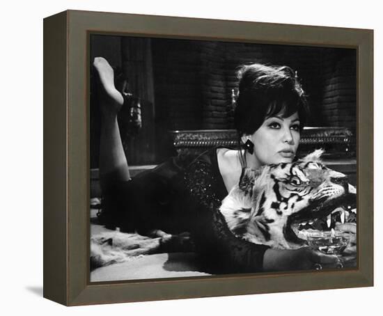 Claudia Cardinale - The Pink Panther-null-Framed Stretched Canvas