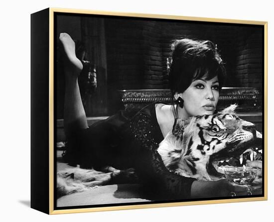 Claudia Cardinale - The Pink Panther-null-Framed Stretched Canvas