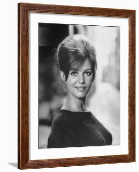 Claudia Cardinale-Paul Schutzer-Framed Premium Photographic Print