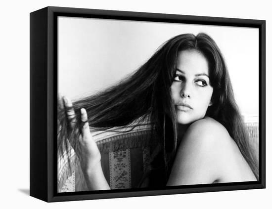 Claudia Cardinale-null-Framed Premier Image Canvas