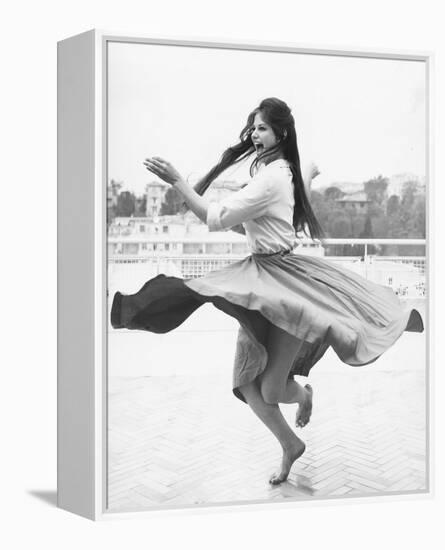 Claudia Cardinale-null-Framed Stretched Canvas