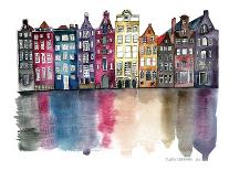 Amsterdam-Claudia Liebenberg-Stretched Canvas