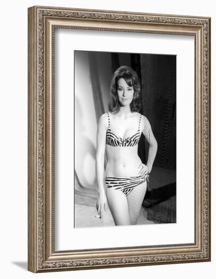 Claudine Auger-Mario de Biasi-Framed Photographic Print