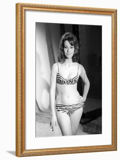 Claudine Auger-Mario de Biasi-Framed Photographic Print