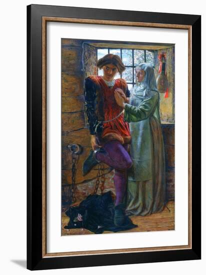 Claudio and Isabella, 1850-William Holman Hunt-Framed Giclee Print