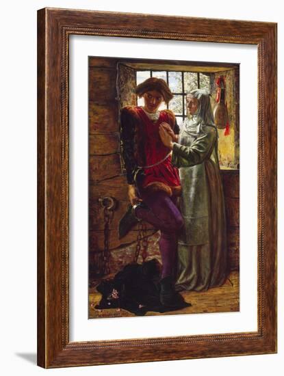 Claudio and Isabella-William Holman Hunt-Framed Giclee Print