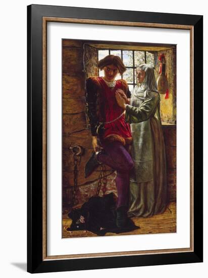 Claudio and Isabella-William Holman Hunt-Framed Giclee Print