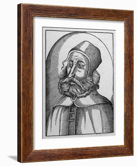 Claudius Galen Greek Physician-null-Framed Art Print