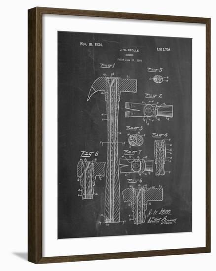 Claw Hammer Patent-Cole Borders-Framed Art Print