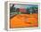 Clay Court Tennis, Lapad, Croatia, 2012-Andrew Macara-Framed Premier Image Canvas