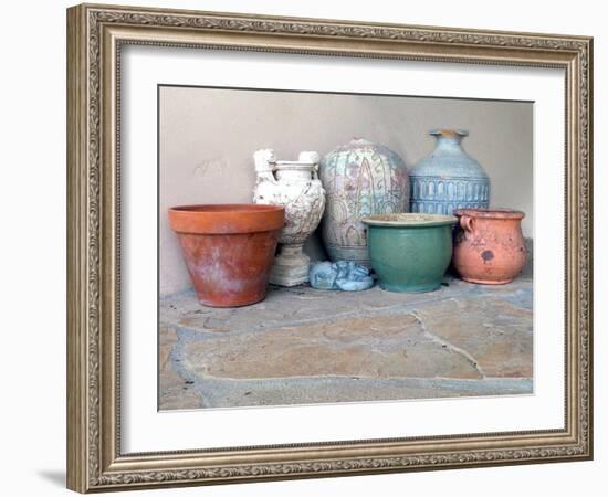 Clay Pots 2-Karen Williams-Framed Giclee Print