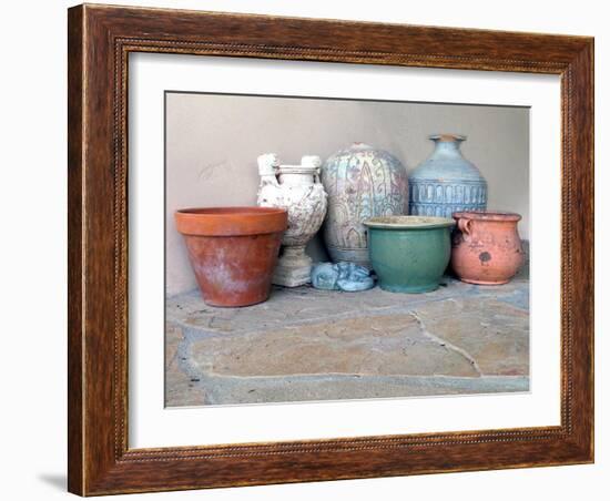 Clay Pots 2-Karen Williams-Framed Giclee Print