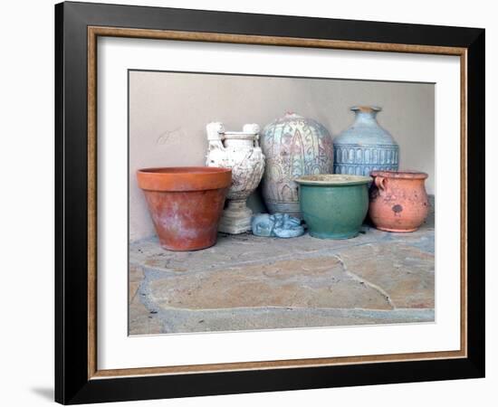 Clay Pots 2-Karen Williams-Framed Giclee Print