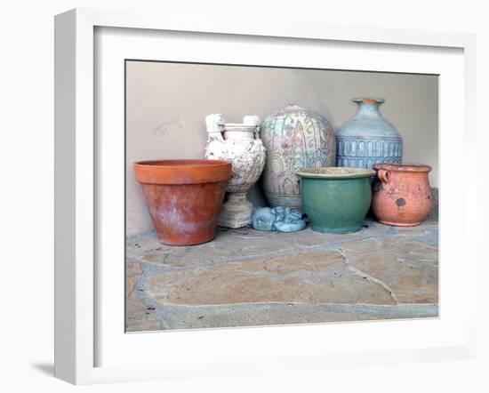Clay Pots 2-Karen Williams-Framed Giclee Print