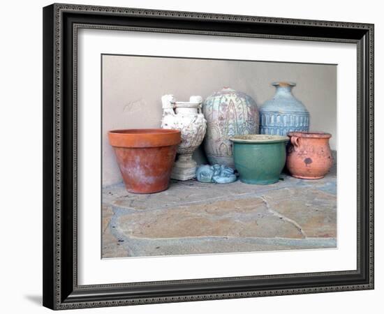 Clay Pots 2-Karen Williams-Framed Giclee Print