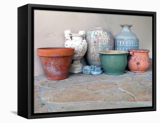 Clay Pots 2-Karen Williams-Framed Premier Image Canvas