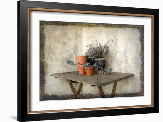 Clay Pots 7B-Karen Williams-Framed Giclee Print