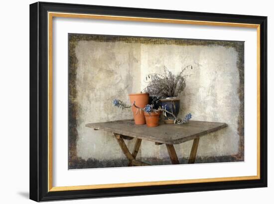 Clay Pots 7B-Karen Williams-Framed Giclee Print