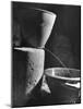 Clay Water Clock Pours Water for 6 Minutes, Allotted for Speech in Law Courts of Ancient Greece-Dmitri Kessel-Mounted Photographic Print