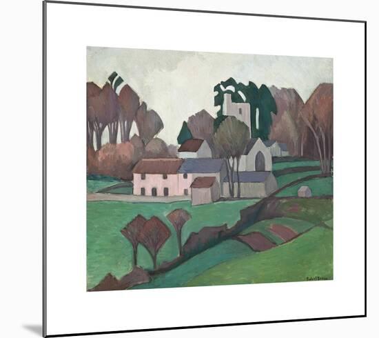 Clayhidon Church-Robert Polhill Bevan-Mounted Premium Giclee Print