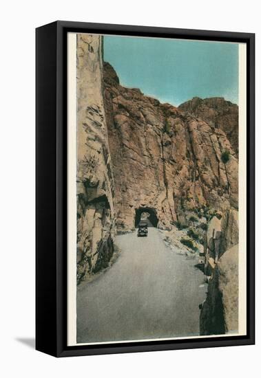 Claypool Tunnel, Globe, Arizona-null-Framed Stretched Canvas