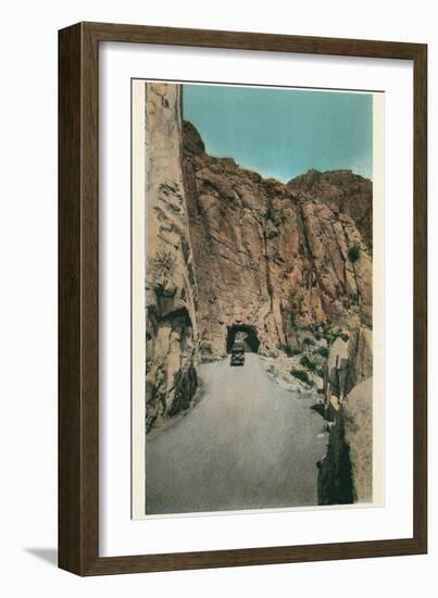 Claypool Tunnel, Globe, Arizona-null-Framed Art Print