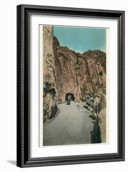 Claypool Tunnel, Globe, Arizona-null-Framed Art Print