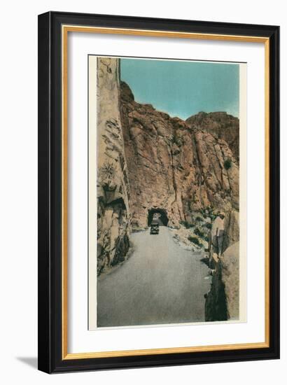 Claypool Tunnel, Globe, Arizona-null-Framed Art Print