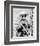 Clayton Moore - The Lone Ranger-null-Framed Photo