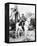 Clayton Moore - The Lone Ranger-null-Framed Stretched Canvas