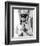 Clayton Moore - The Lone Ranger-null-Framed Photo