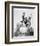 Clayton Moore - The Lone Ranger-null-Framed Photo