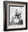 Clayton Moore - The Lone Ranger-null-Framed Photo