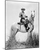 Clayton Moore - The Lone Ranger-null-Mounted Photo