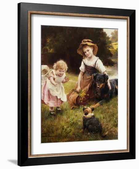 Clean as a New Pin-George Hillyard Swinstead-Framed Giclee Print