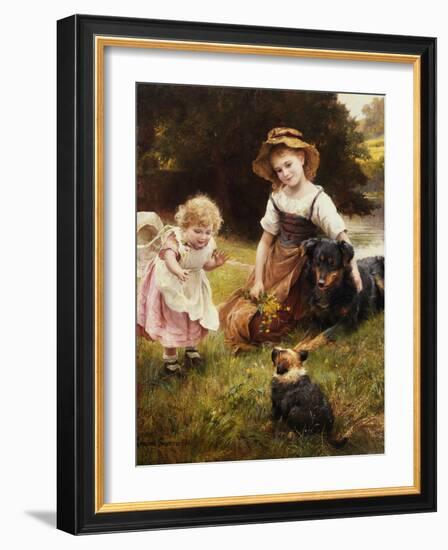 Clean as a New Pin-George Hillyard Swinstead-Framed Giclee Print