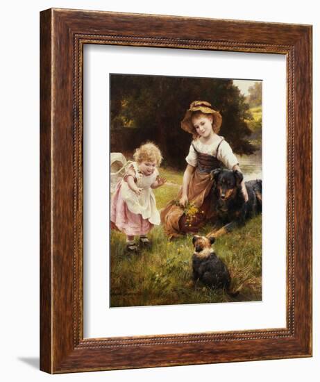 Clean as a New Pin-George Hillyard Swinstead-Framed Giclee Print