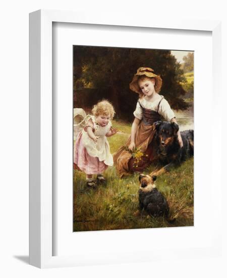 Clean as a New Pin-George Hillyard Swinstead-Framed Giclee Print