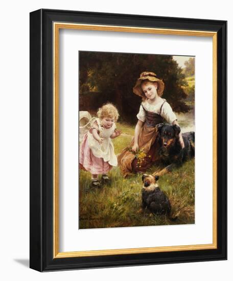 Clean as a New Pin-George Hillyard Swinstead-Framed Giclee Print