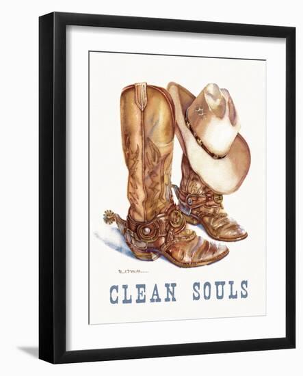 Clean Souls-Paul Mathenia-Framed Art Print