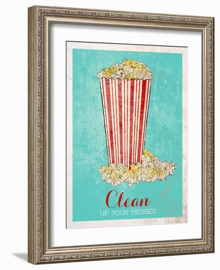 Clean Up Your Messes-SD Graphics Studio-Framed Art Print