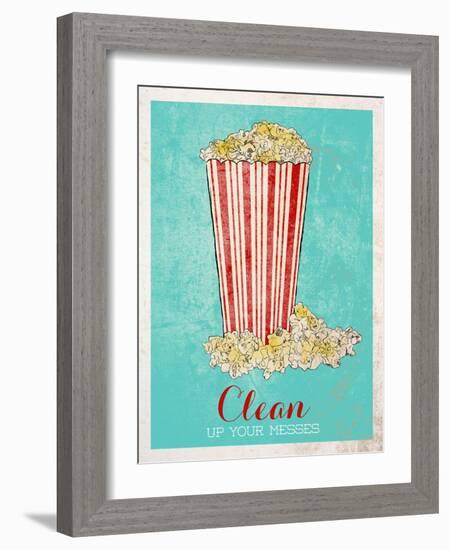 Clean Up Your Messes-SD Graphics Studio-Framed Art Print