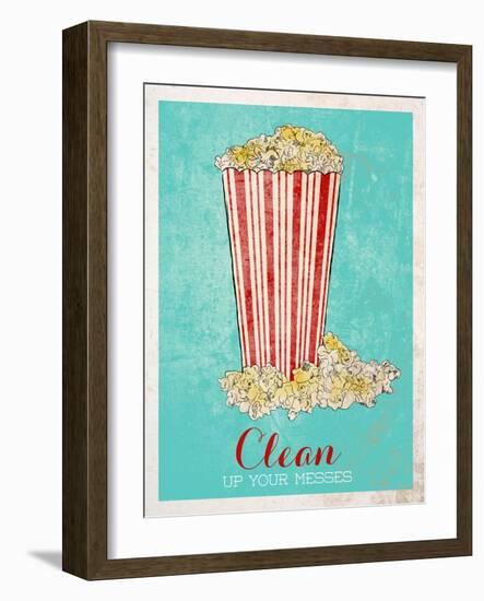 Clean Up Your Messes-SD Graphics Studio-Framed Art Print