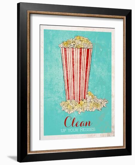 Clean Up Your Messes-SD Graphics Studio-Framed Art Print