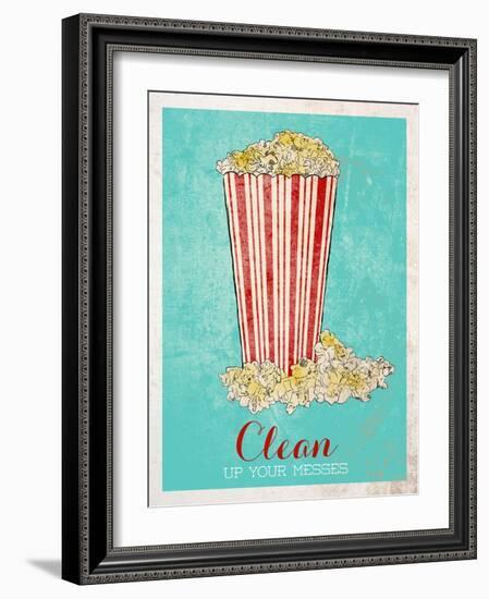 Clean Up Your Messes-SD Graphics Studio-Framed Art Print