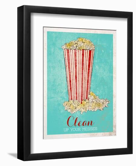 Clean Up Your Messes-SD Graphics Studio-Framed Art Print